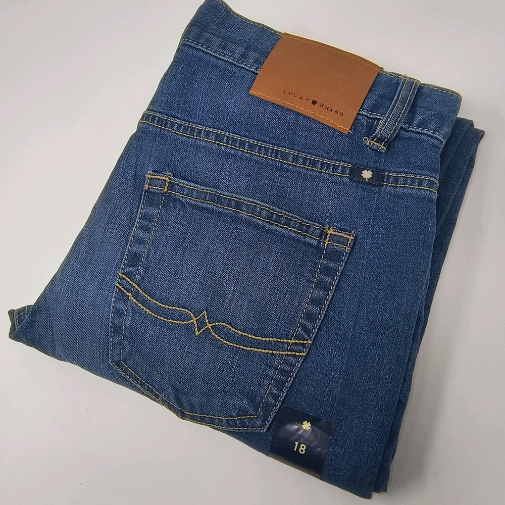 Lucky Brand Yorba Linda Jeans Women's 8–10, 30x30 Blue Stretch (Tag 18)
